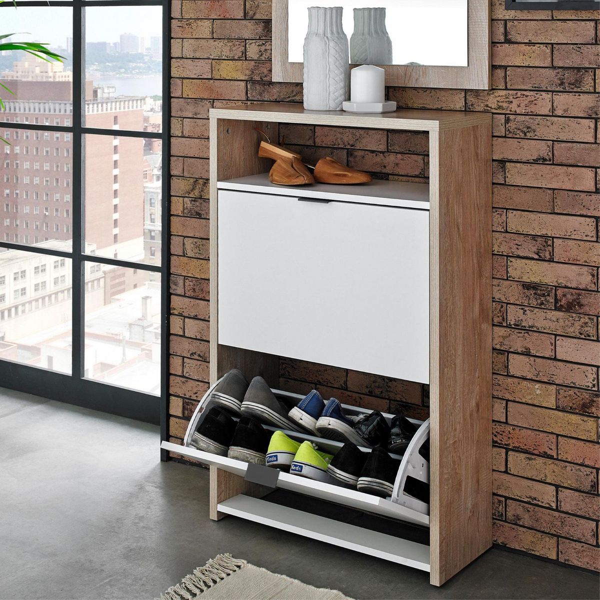 FIXSER - Jalador de Asa Plástico ABS Negro P80L80 32 mm