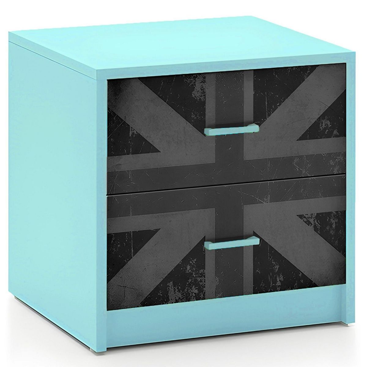 FIXSER - Jalador de Asa Plástico ABS Turquesa APL15 128 mm