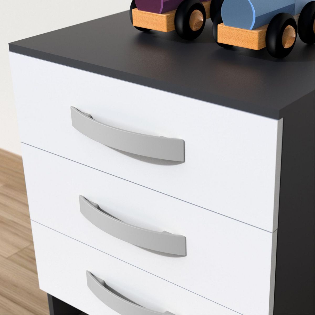 FIXSER - Jalador de Asa Plástico ABS Gris APL64 128 mm