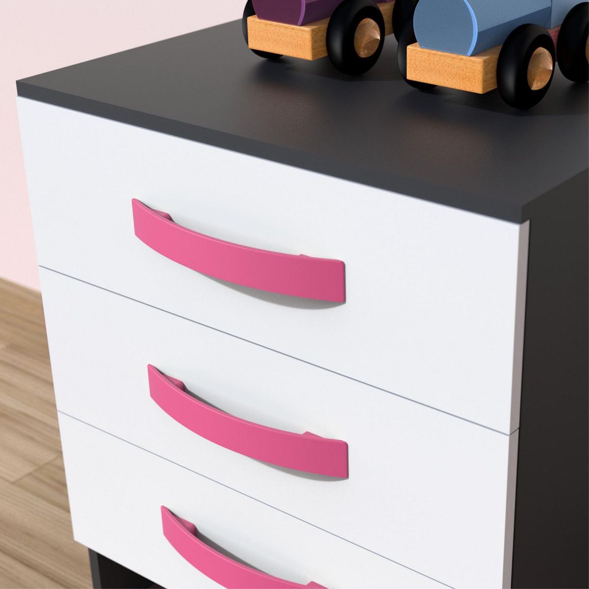 FIXSER - Jalador de Asa Plástico ABS Fucsia APL64 128 mm