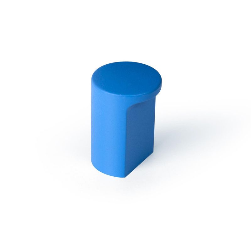 FIXSER - Jalador de Perilla Plástico ABS Azul PPL17 20 mm