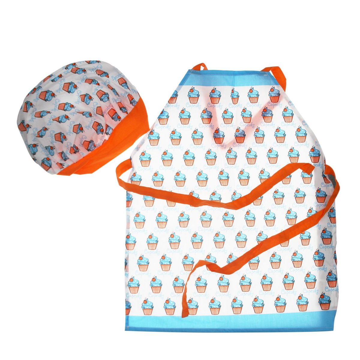 JUST HOME COLLECTION - Gorra y Delantal Cupcake