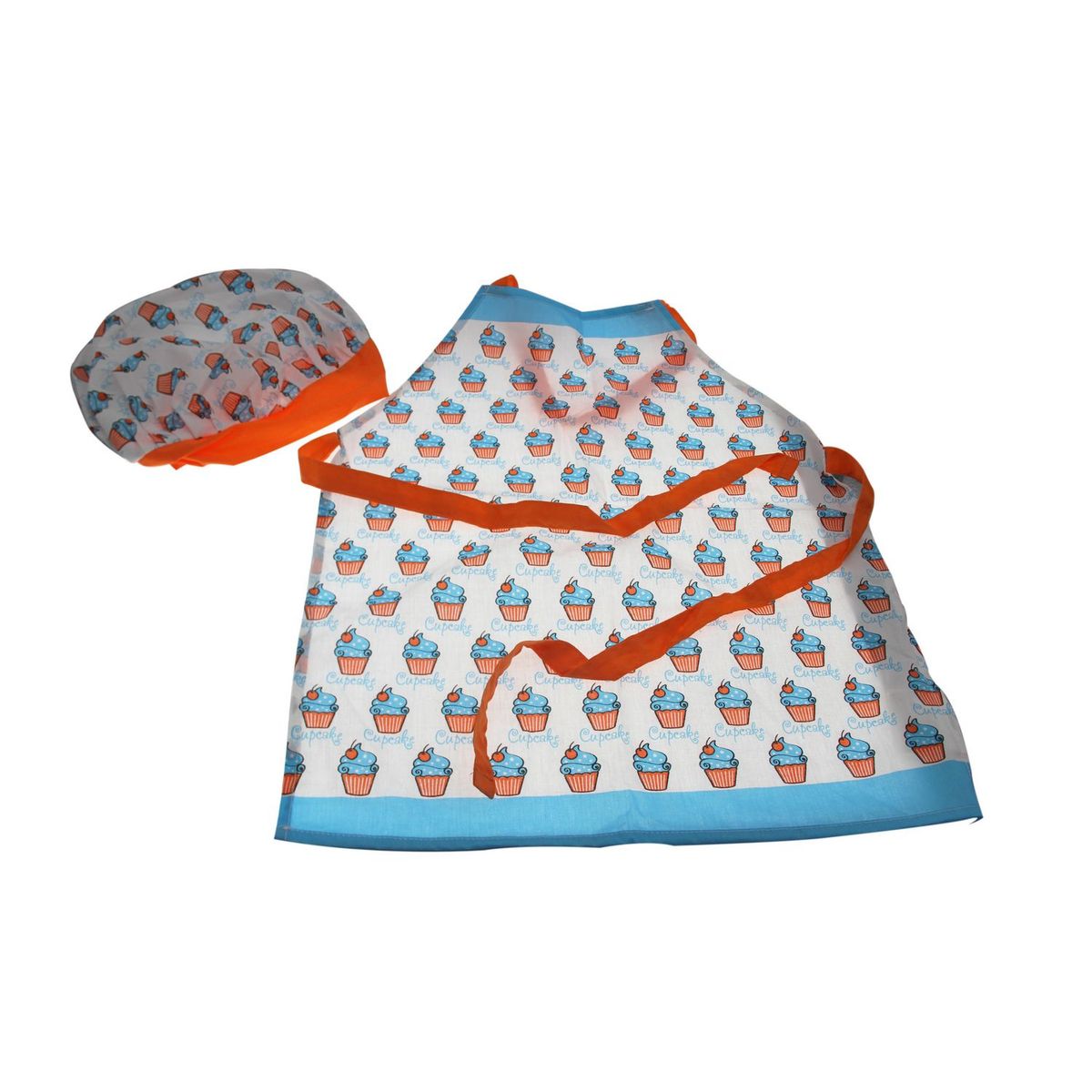 JUST HOME COLLECTION - Gorra y Delantal Cupcake