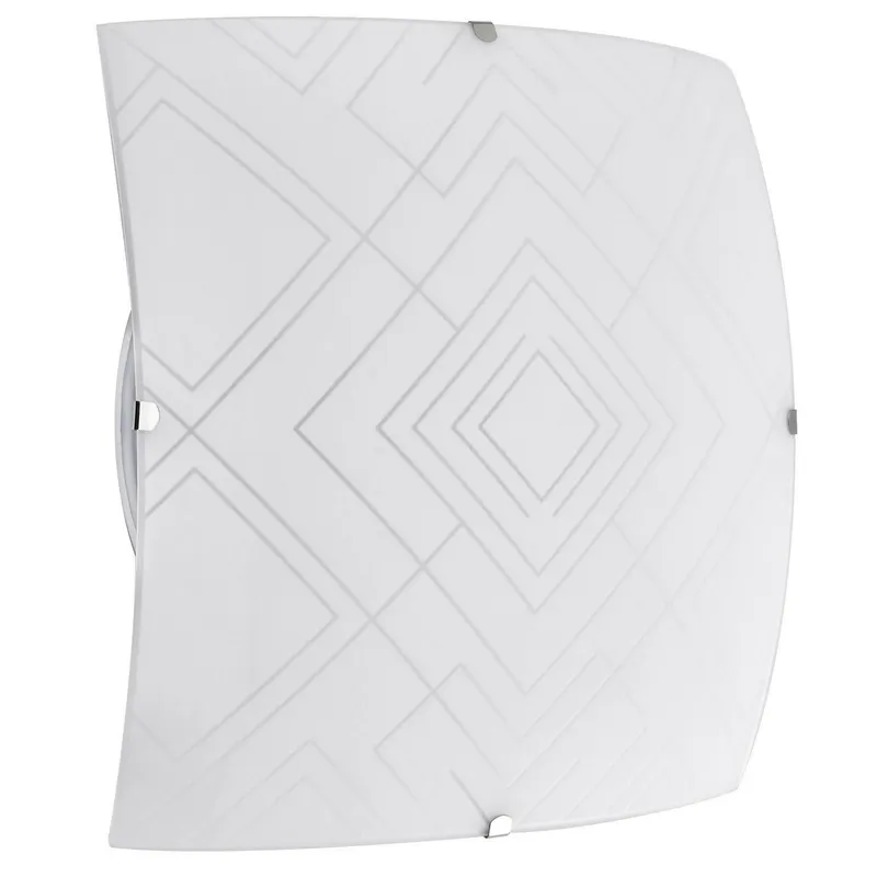JUST HOME COLLECTION - Plafón Translúcido Blanco 2L E27