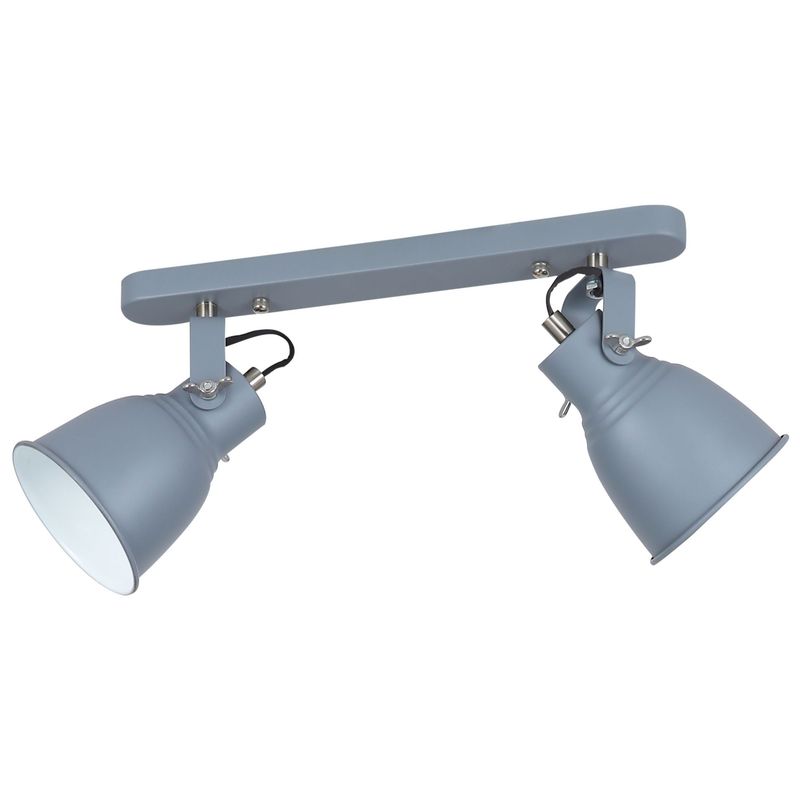 JUST HOME COLLECTION - Barra Industrial Gris 2L E27