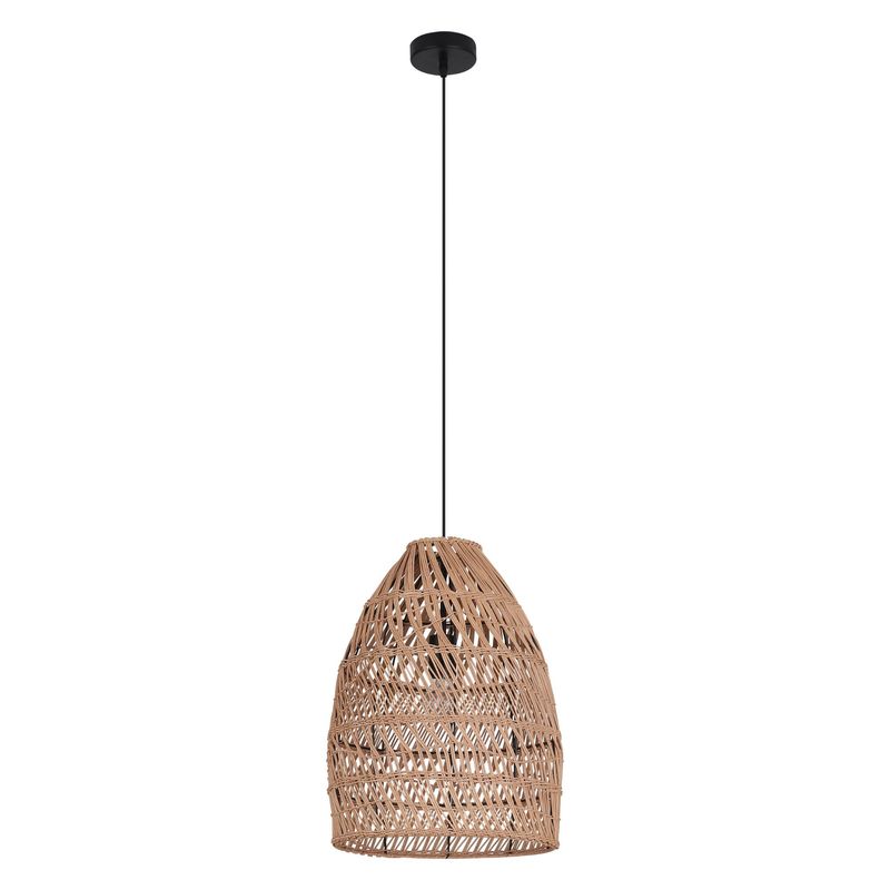 JUST HOME COLLECTION - Lámpara Colgante Camioli Natural 1L E27