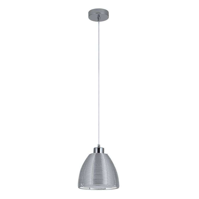 JUST HOME COLLECTION - Lámpara Colgante Transparente 1L E27
