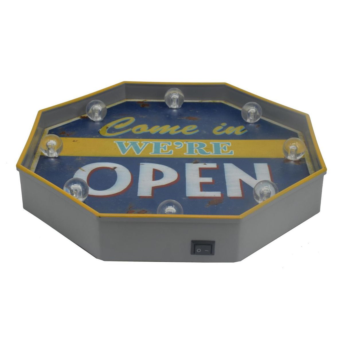 JUST HOME COLLECTION - Letrero LED We Are Open