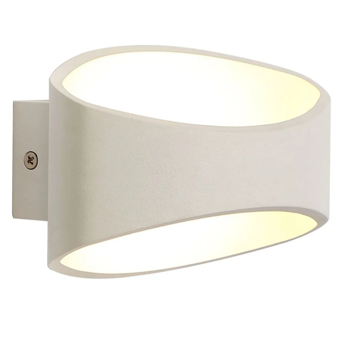 JUST HOME COLLECTION - Braquete de Pared Exterior LED Mino Blanco