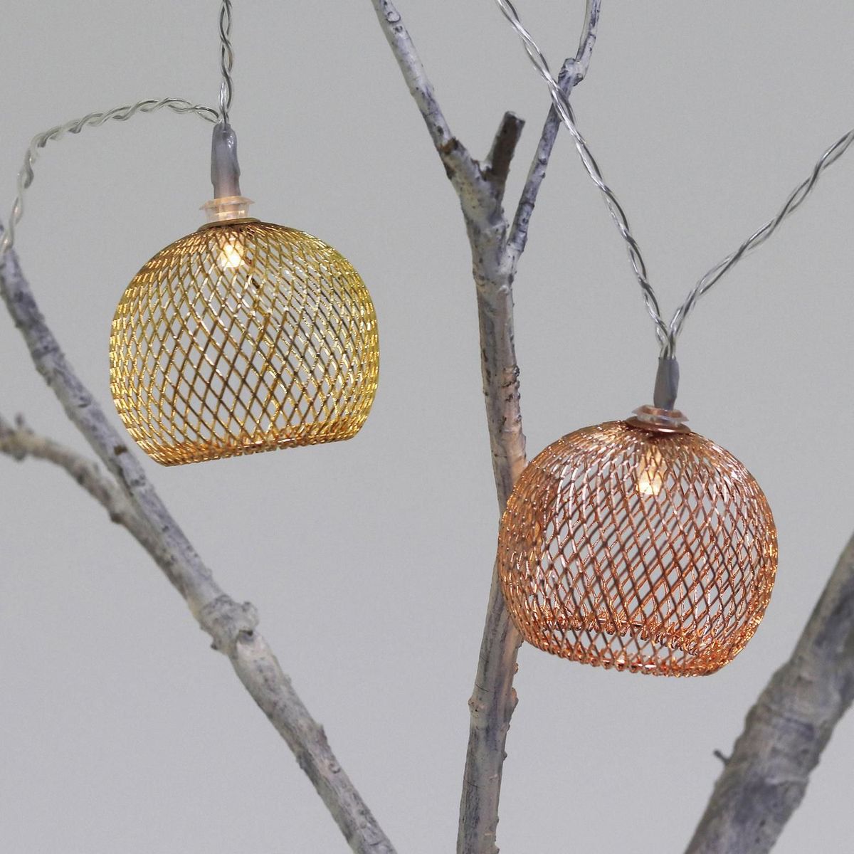 JUST HOME COLLECTION - Guirnalda Solar Copones 10 Luces IP44