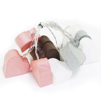 Guirnalda Corazones con Bater�a 10 Luces IP20