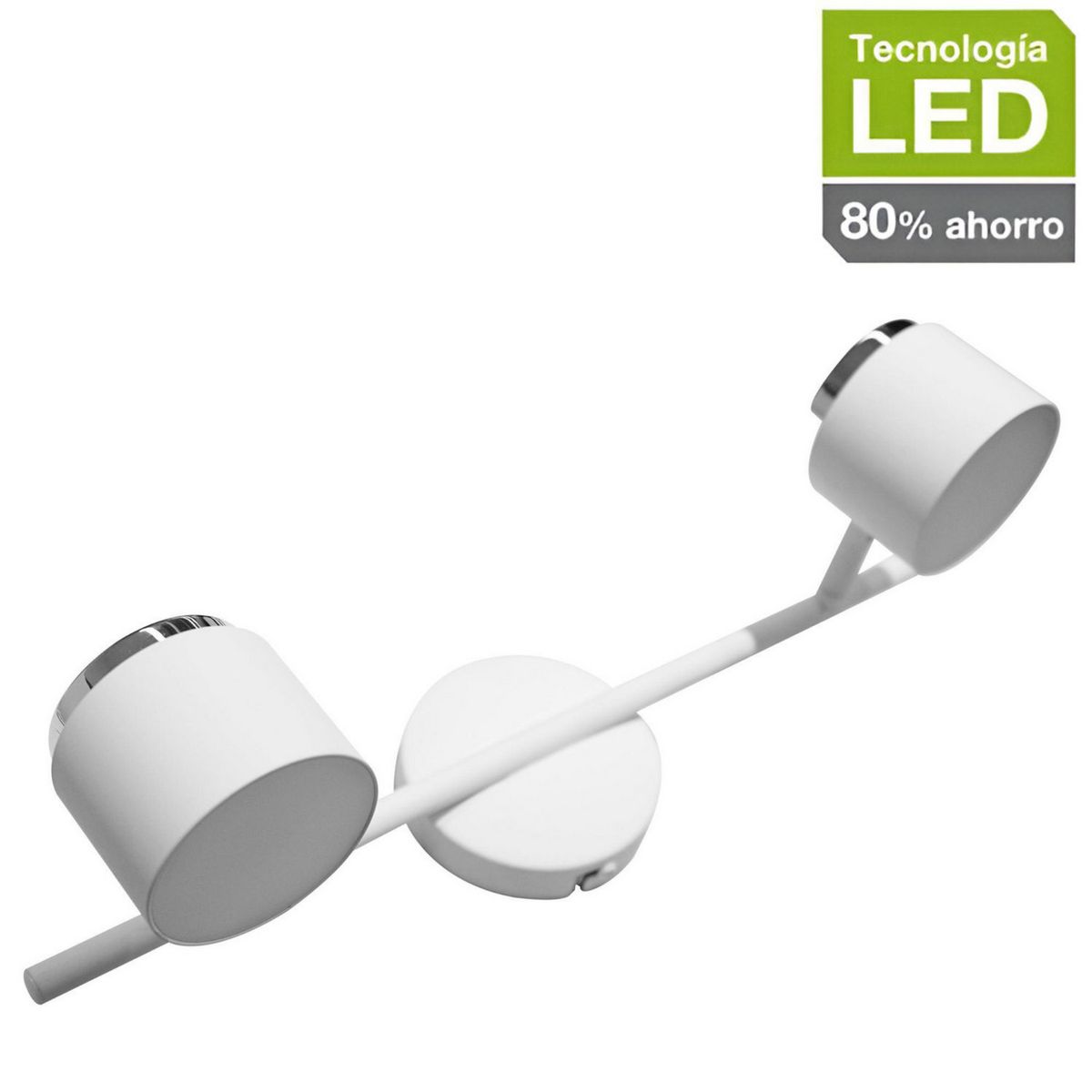 JUST HOME COLLECTION - Barra LED Kivu 2 Luces Blanco