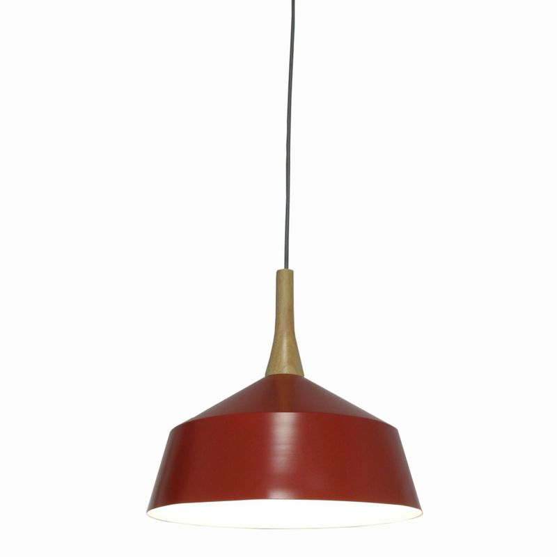 JUST HOME COLLECTION - Lámpara Colgante Army E27 Magenta