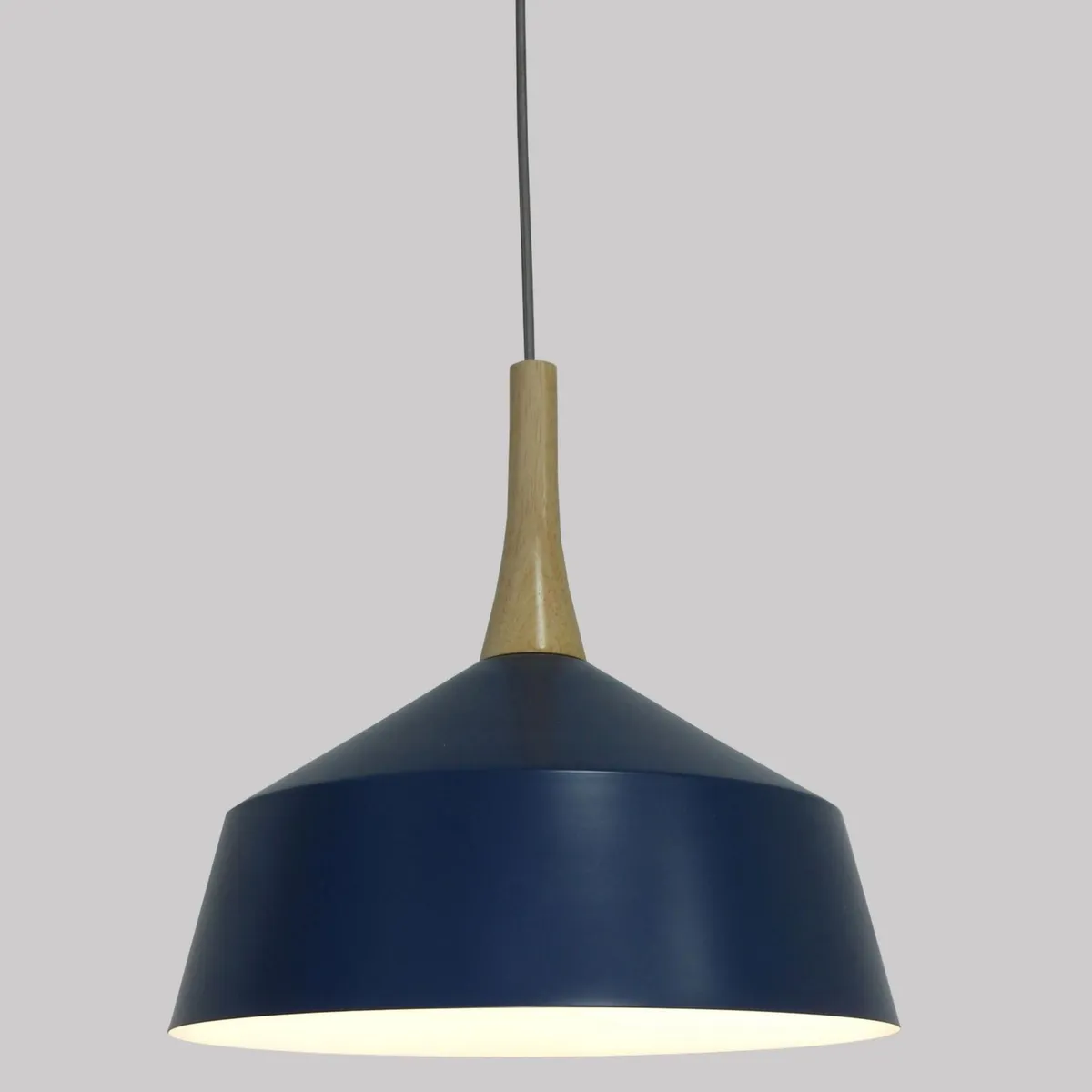 JUST HOME COLLECTION - Lámpara Colgante Army Azul E27