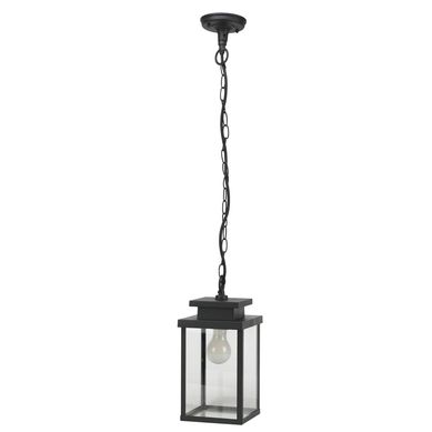 Farol Colgante Manzi 1L E27 Negro
