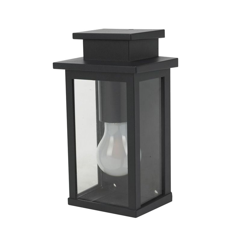 JUST HOME COLLECTION - Farol Muro Lagar 1L E27 Negro