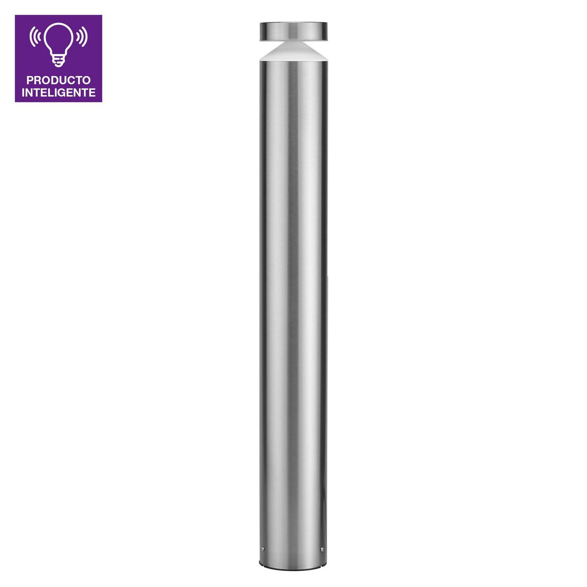 JUST HOME COLLECTION - Farol de Pie LED Wi-Fi Plateado