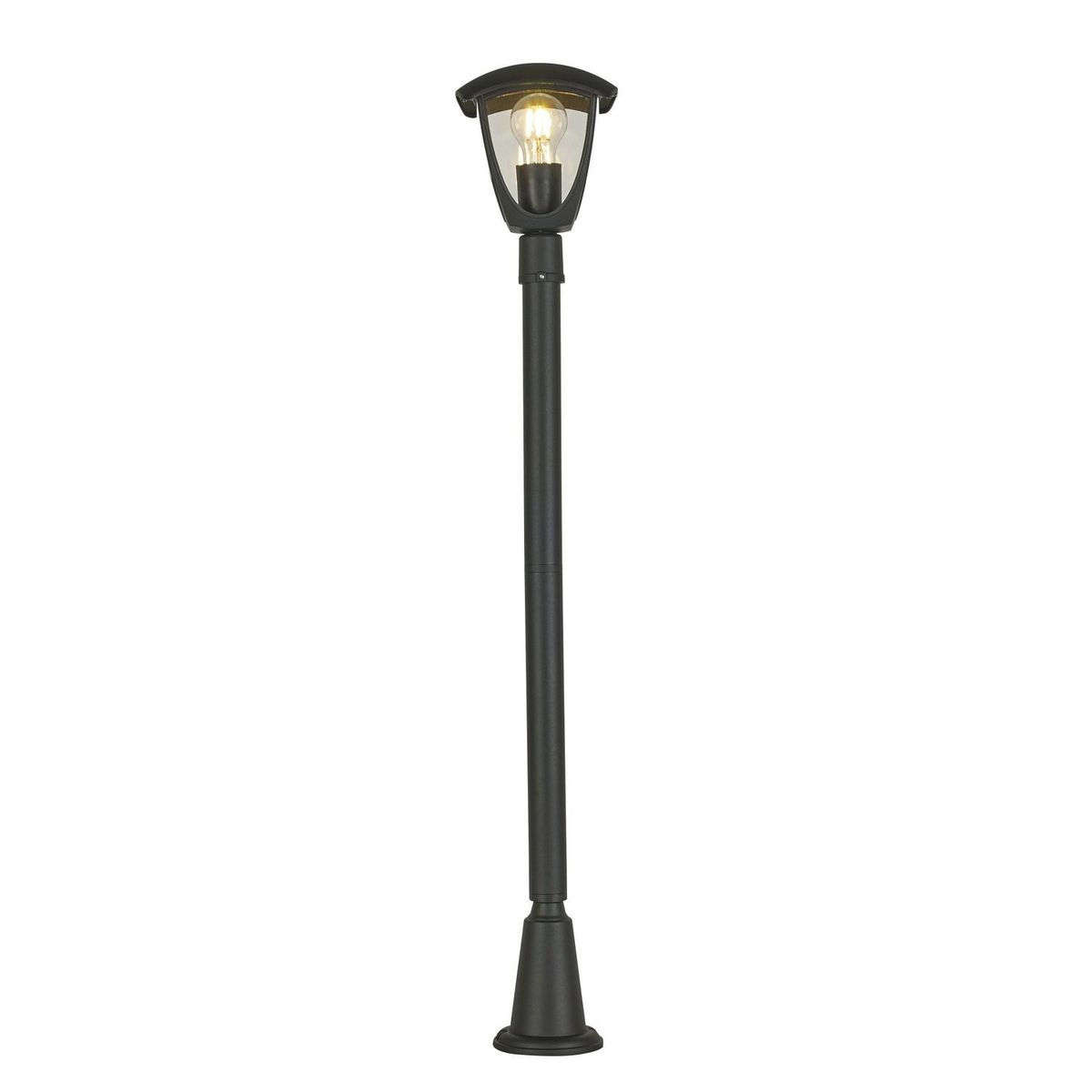 JUST HOME COLLECTION - Farol Pie Bala 106cm 1L E27 Negro