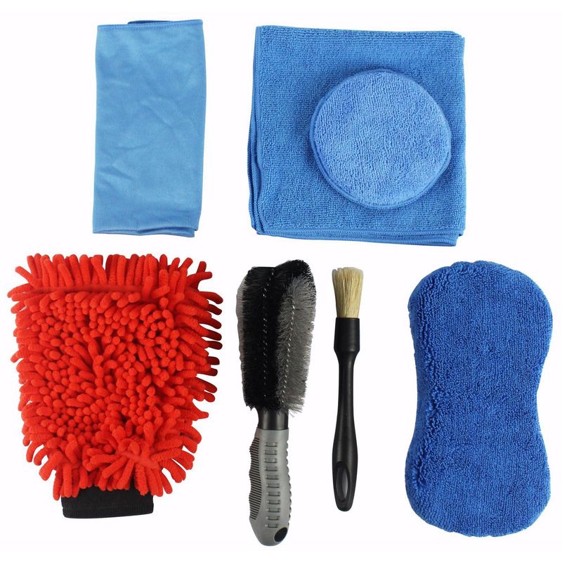 AUTOSTYLE - Kit de Limpieza para Auto Autostyle 7 piezas