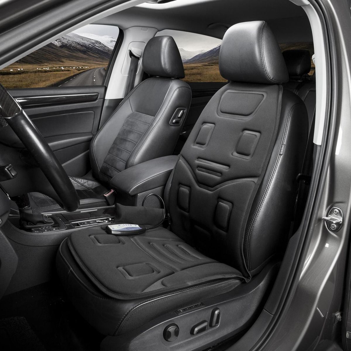 AUTOSTYLE - Cojín de Asiento con Masaje y Calor