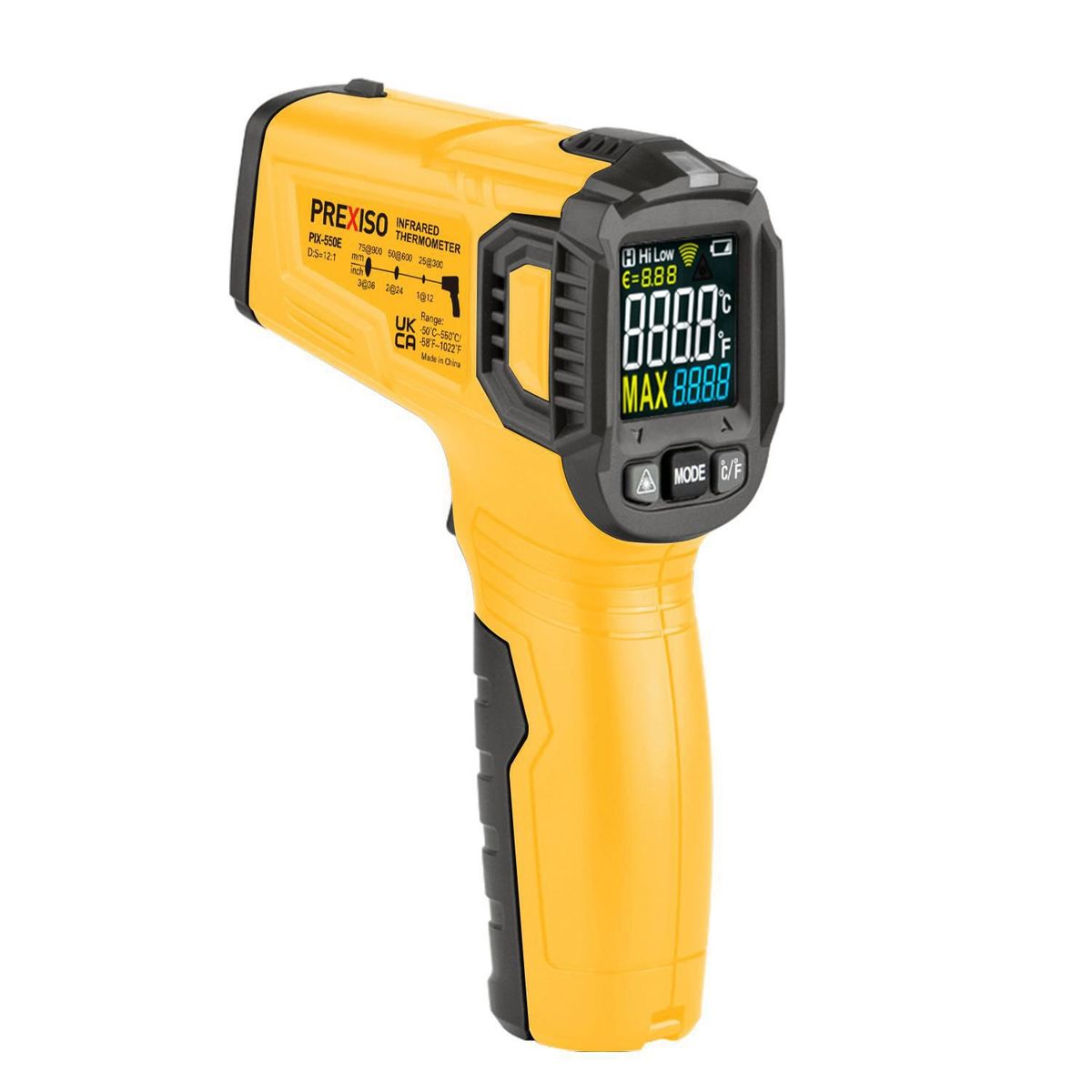 PREXISO - Termómetro Infrarrojo Prexiso