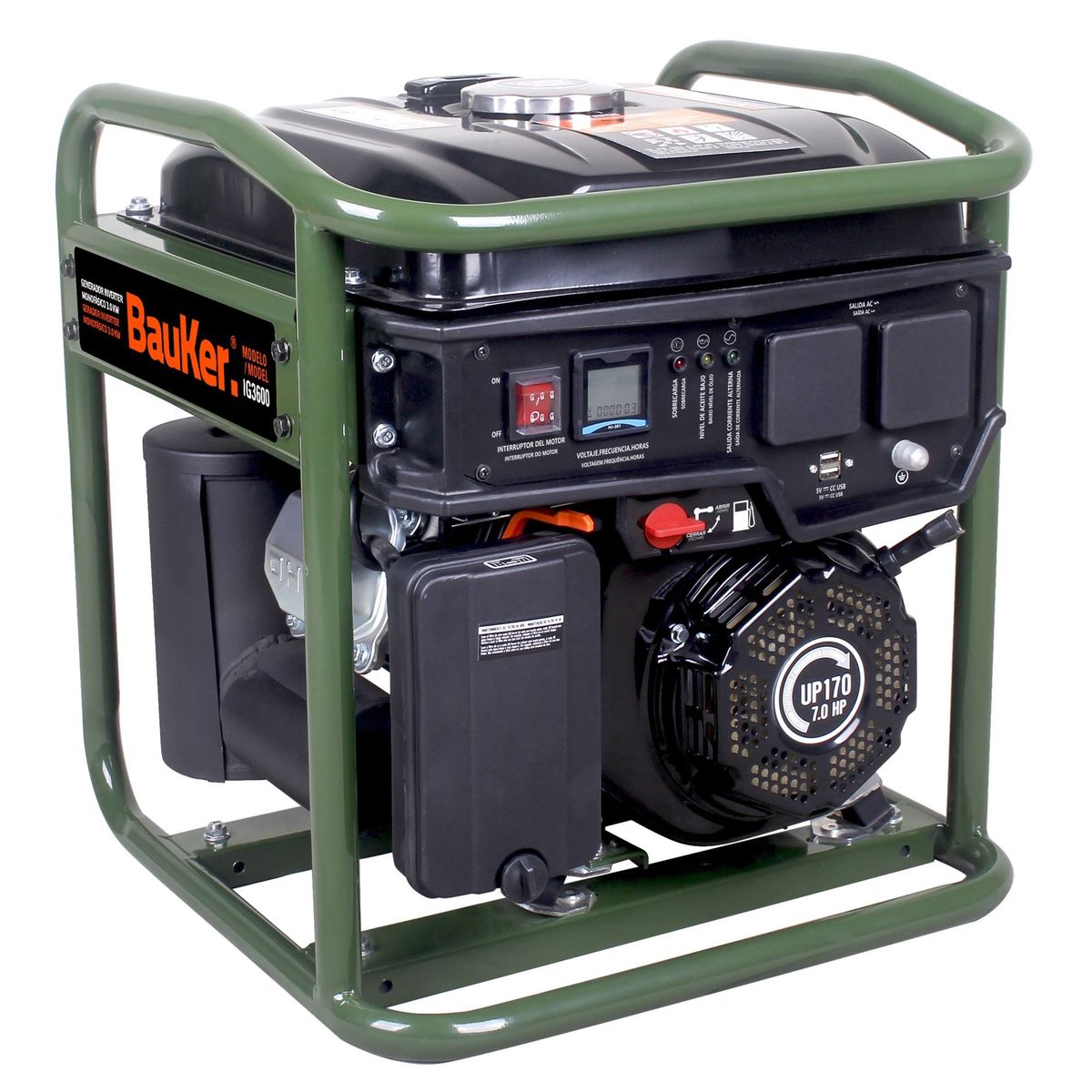 BAUKER - Generador Inverter 3000W