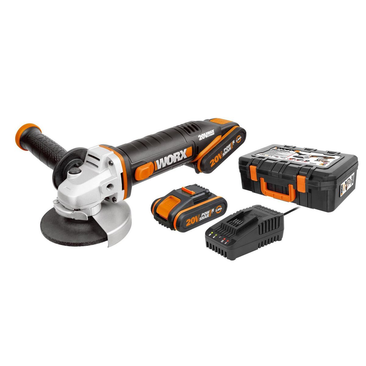 WORX - Esmeril Inalámbrico Worx 4-1/2" 20V
