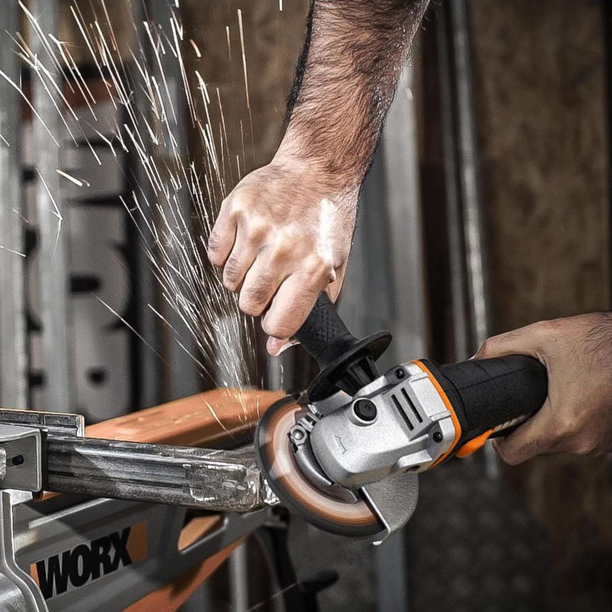WORX - Esmeril Inalámbrico Worx 4-1/2" 20V