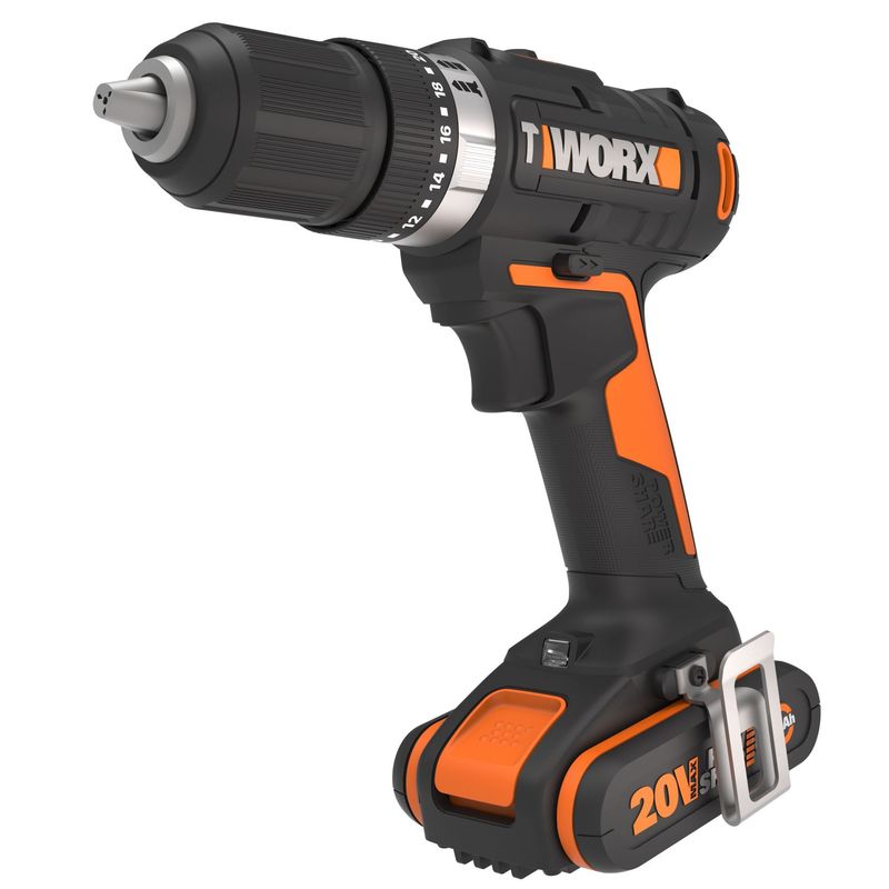 WORX - Taladro Percutor Inalámbrico Worx 13 mm 20V