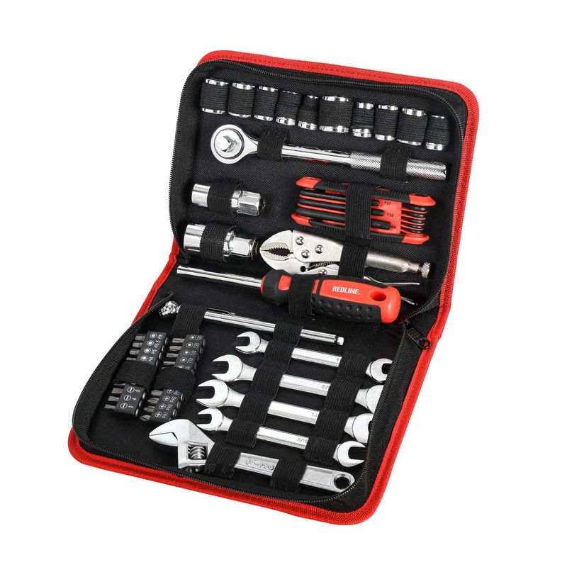 REDLINE - Set Herramientas Auto y Moto 51 Herramientas Redline