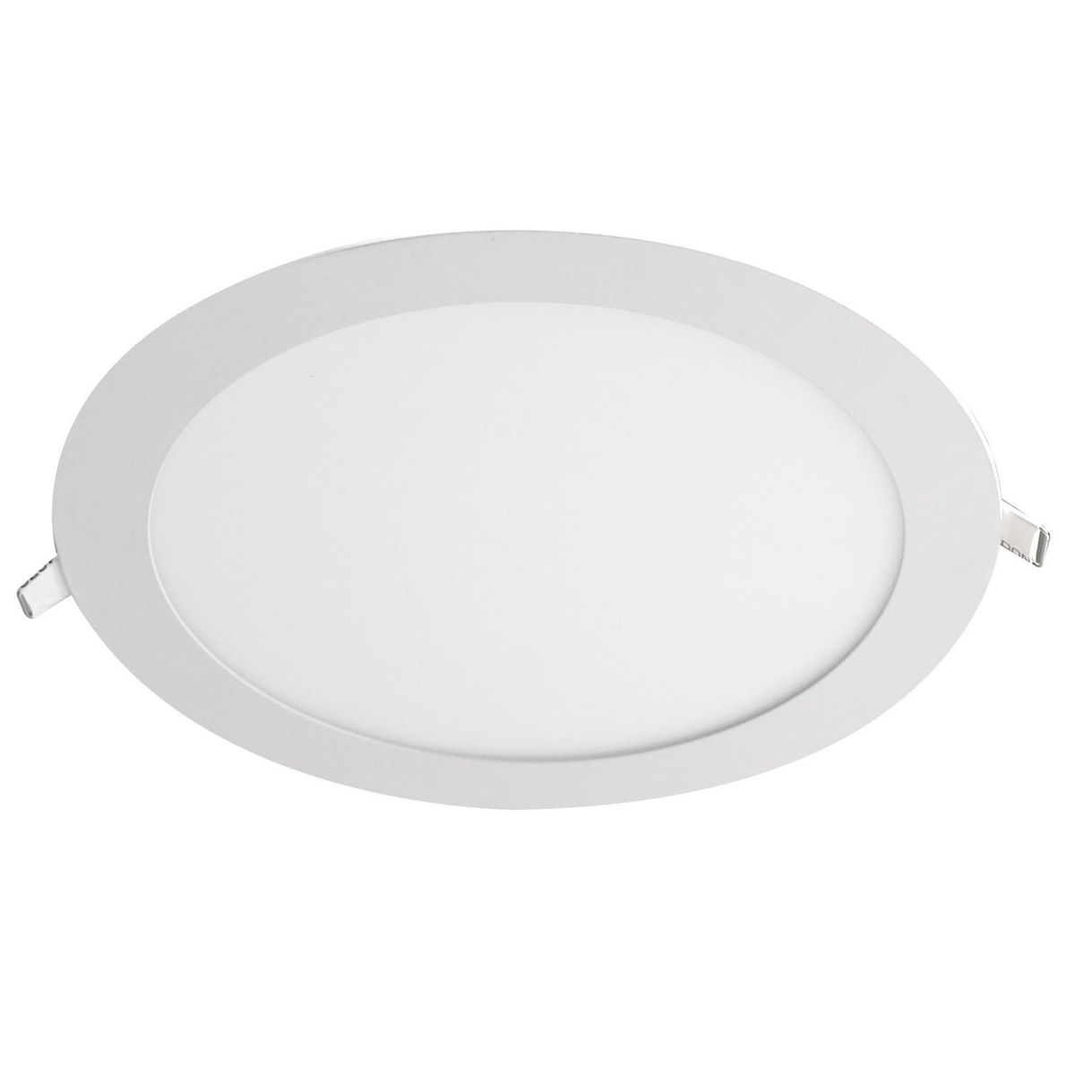 DAIRU - Pack 4 Panel LED Empotrado Circular Luz Cálida 12W