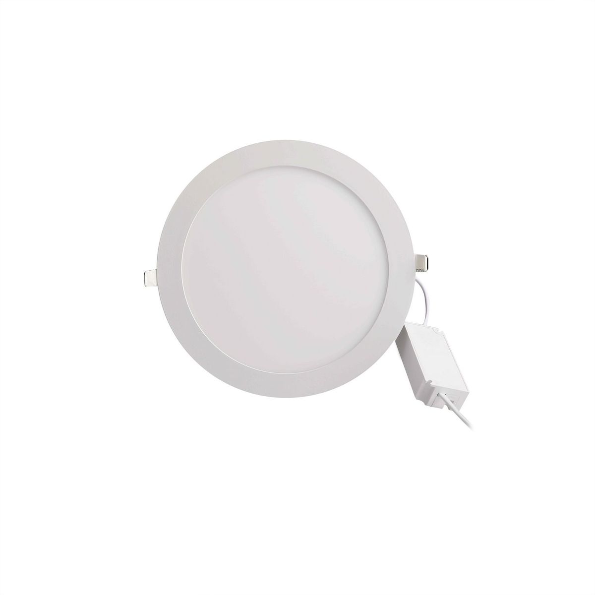 DAIRU - Pack 4 Panel LED Empotrado Circular Luz Cálida 6W