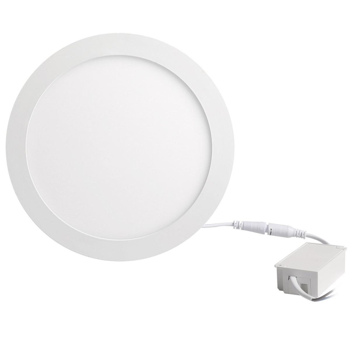 DAIRU - Pack 2 Panel LED Sobrepuesto Circular Luz Fría 12W