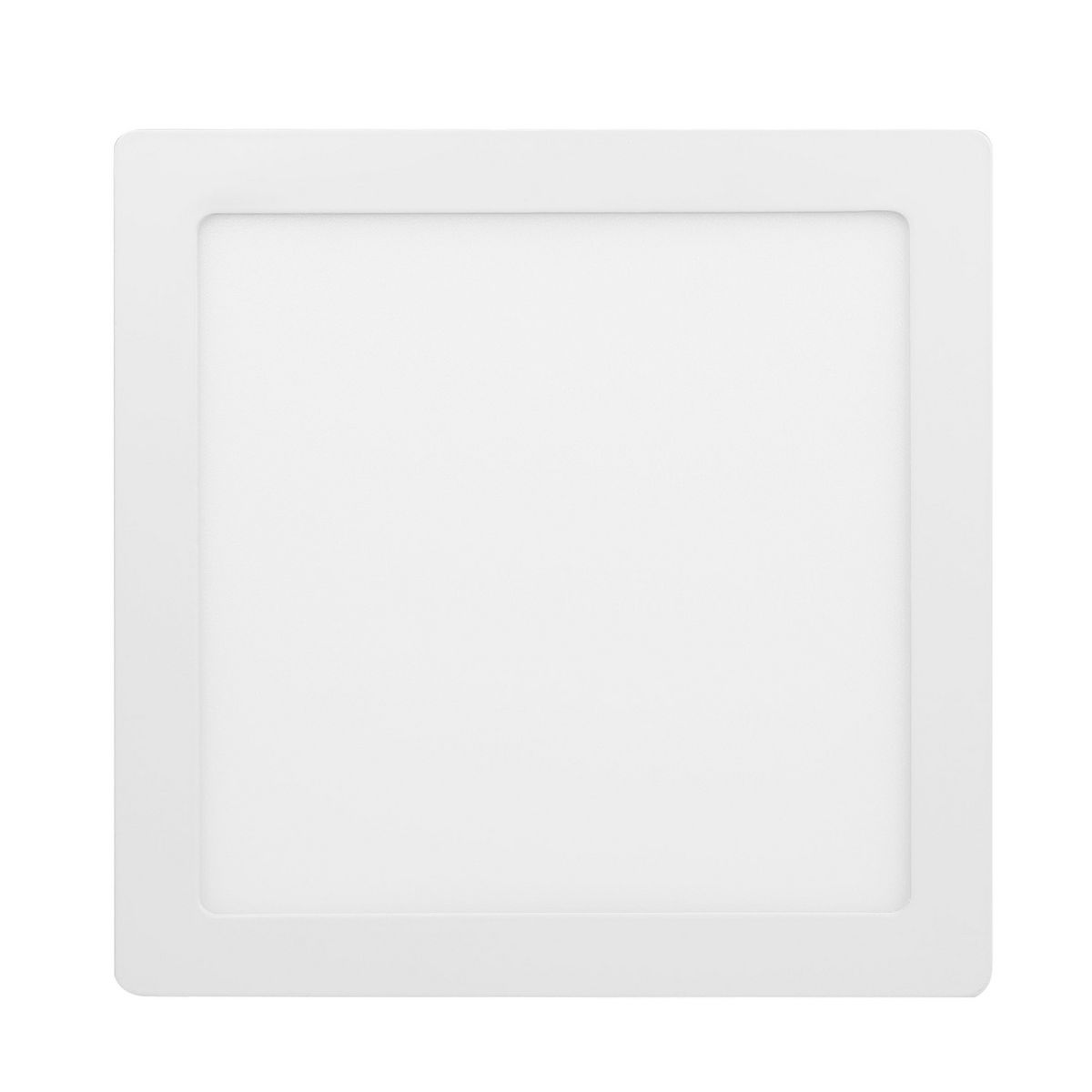 DAIRU - Pack 2 Panel LED Sobrepuesto Cuadrado Luz Fría 18W