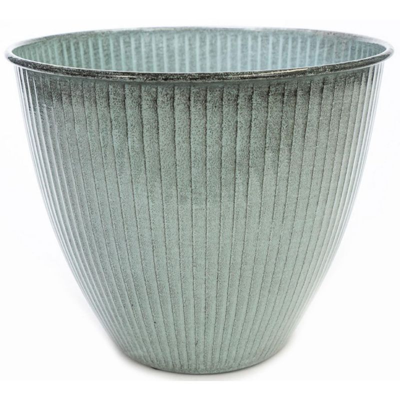 ROBERT ALLEN - Maceta Met Sheridan 25 Cm Menta