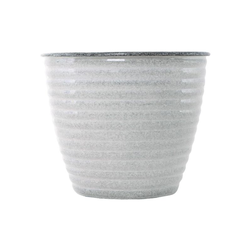 ROBERT ALLEN - Maceta Met Norwood 15 Cm Gris