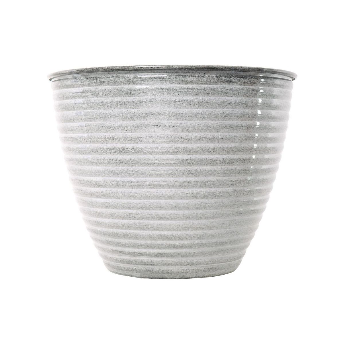 ROBERT ALLEN - Maceta Met Norwood 30 Cm Gris