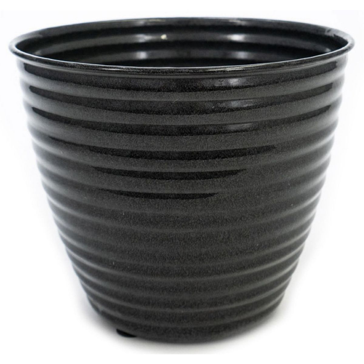 ROBERT ALLEN - Maceta Met Norwood 30 Cm Negro