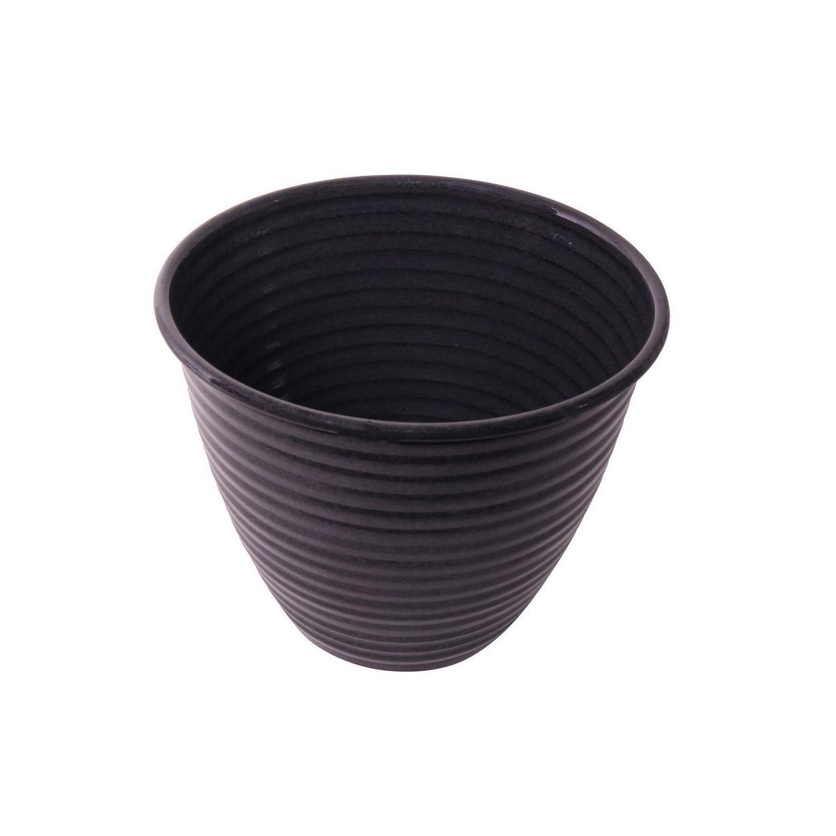 ROBERT ALLEN - Maceta Met Norwood 30 Cm Negro