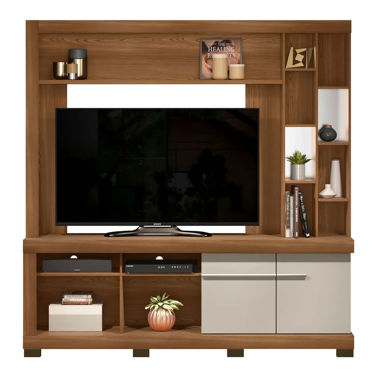 JUST HOME COLLECTION - Centro de Entretenimiento Canela 65"