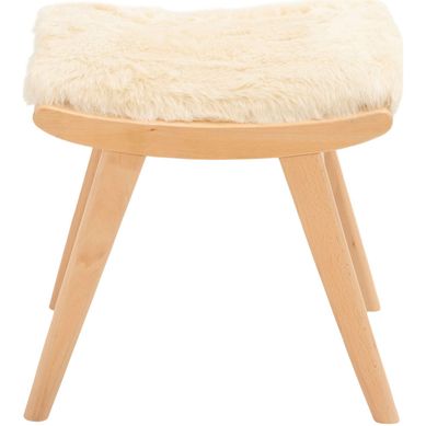 Puff Piel Beige 42X42X40