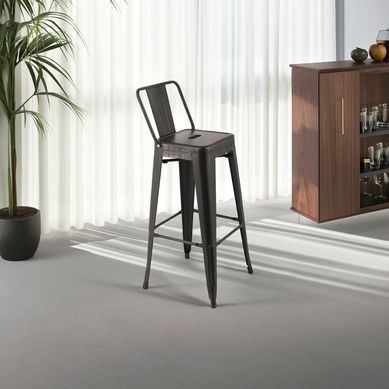 Silla Bar Tolix Negro