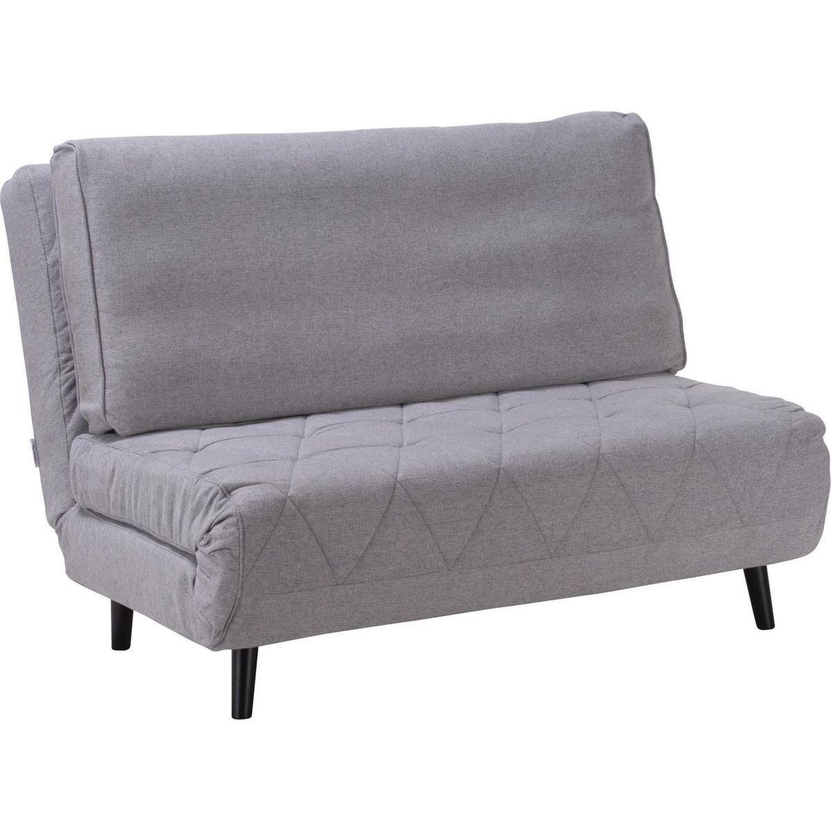 HOMY - Futón 1 cuerpo Rombo Gris