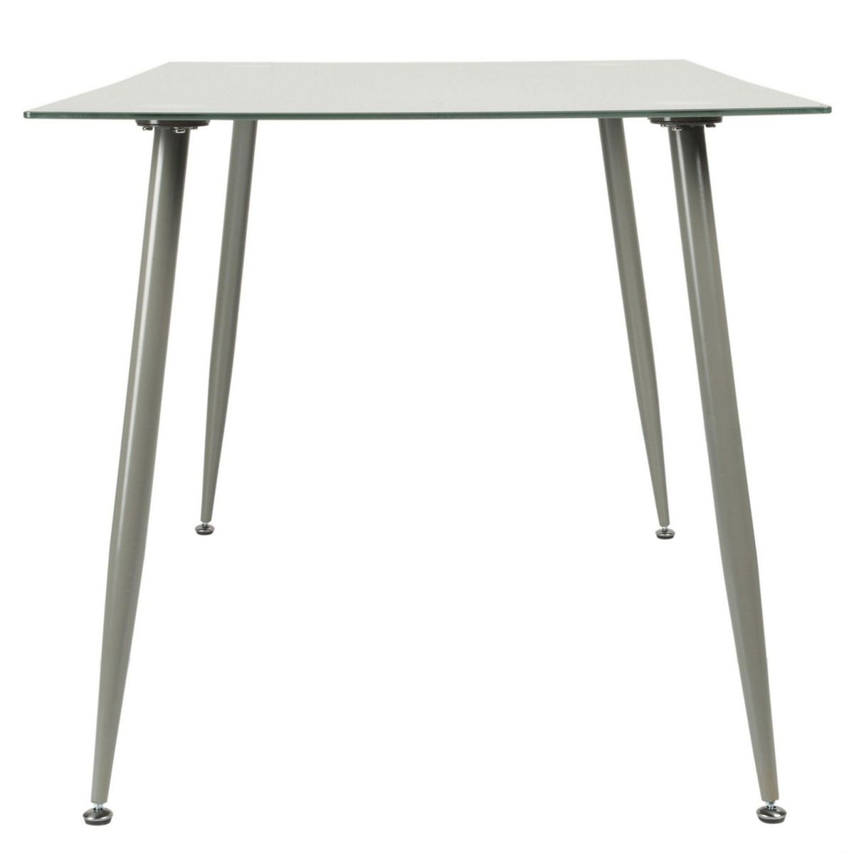 JUST HOME COLLECTION - Juego de Comedor 4 Sillas Timor Gris