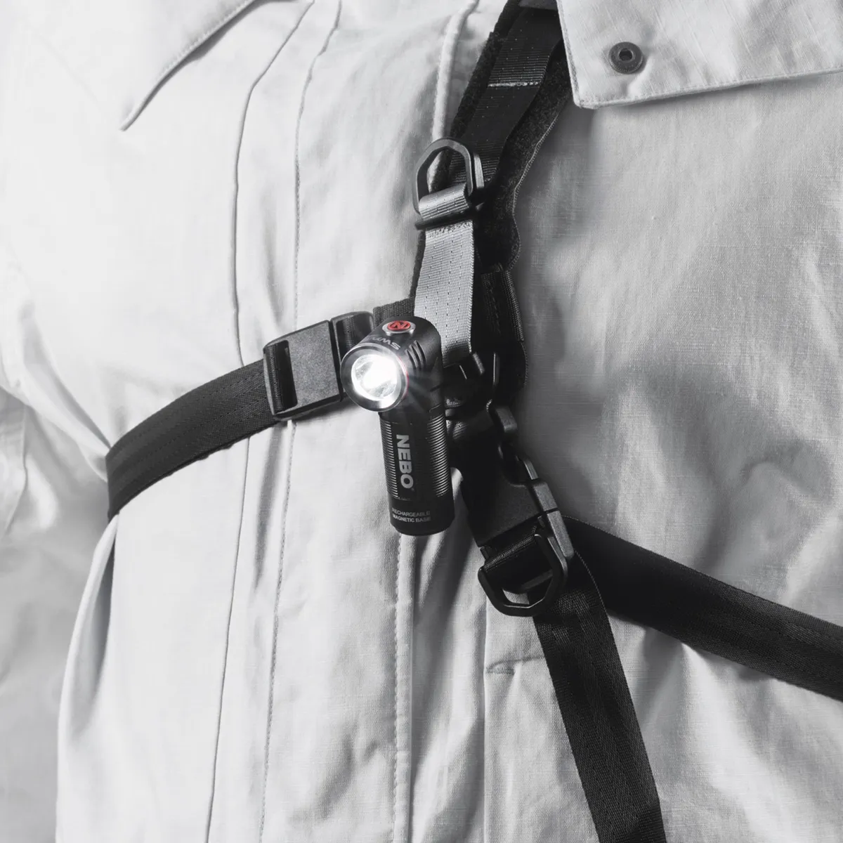 NEBO - Linterna recargable Nebo Giratoria 1000Lm