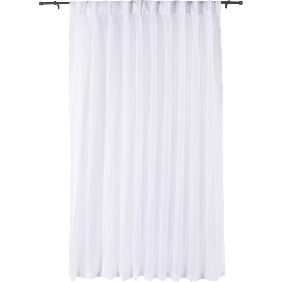 JUST HOME COLLECTION - Velo Pinzas Blanco 140x220cm