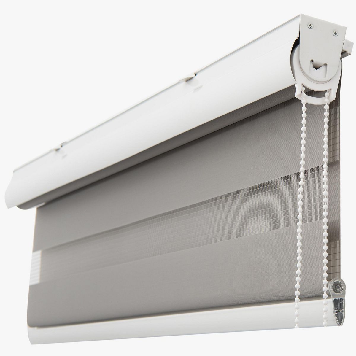 JUST HOME COLLECTION - Cortina Roller Día/Noche Gris Claro 180x250cm