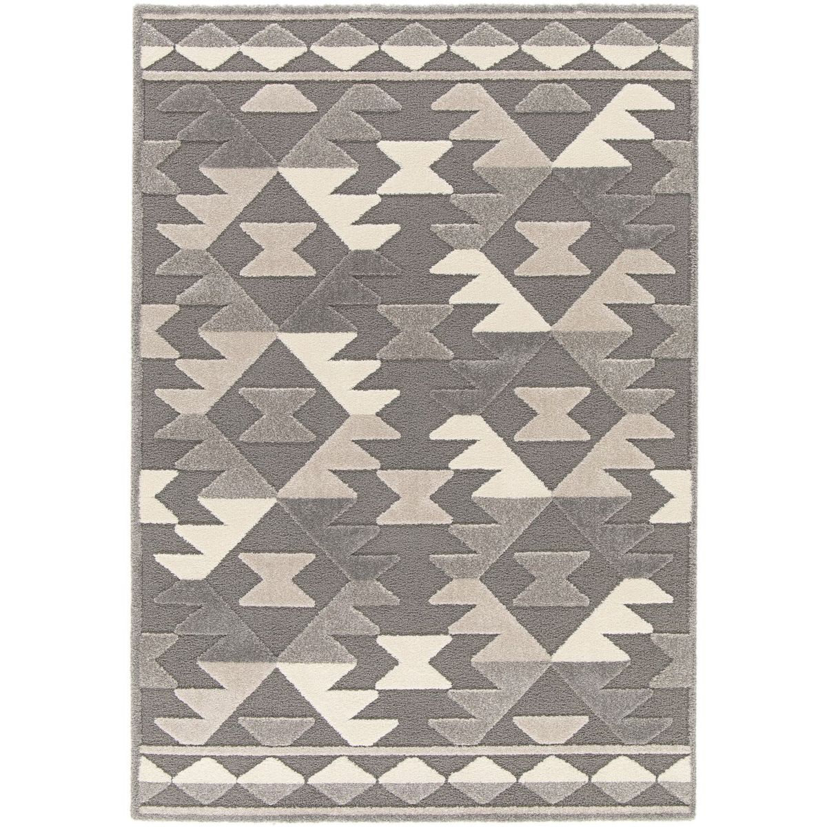 JUST HOME COLLECTION - Alfombra Rectangular Gris Cocoon Native 120x170cm