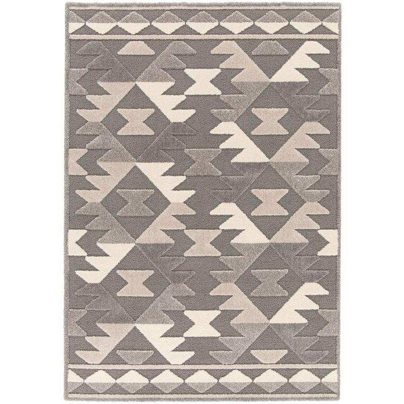 JUST HOME COLLECTION - Alfombra Rectangular Gris Cocoon Native