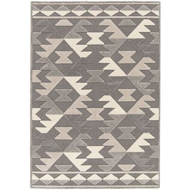 Alfombra Rectangular Cocoon Native 60x200cm Gris